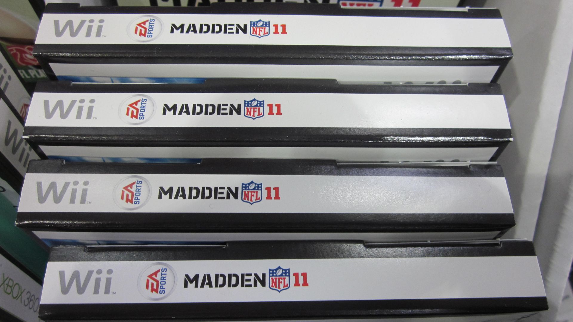 File:Boxes of Madden NFL 11 for Wii.JPG