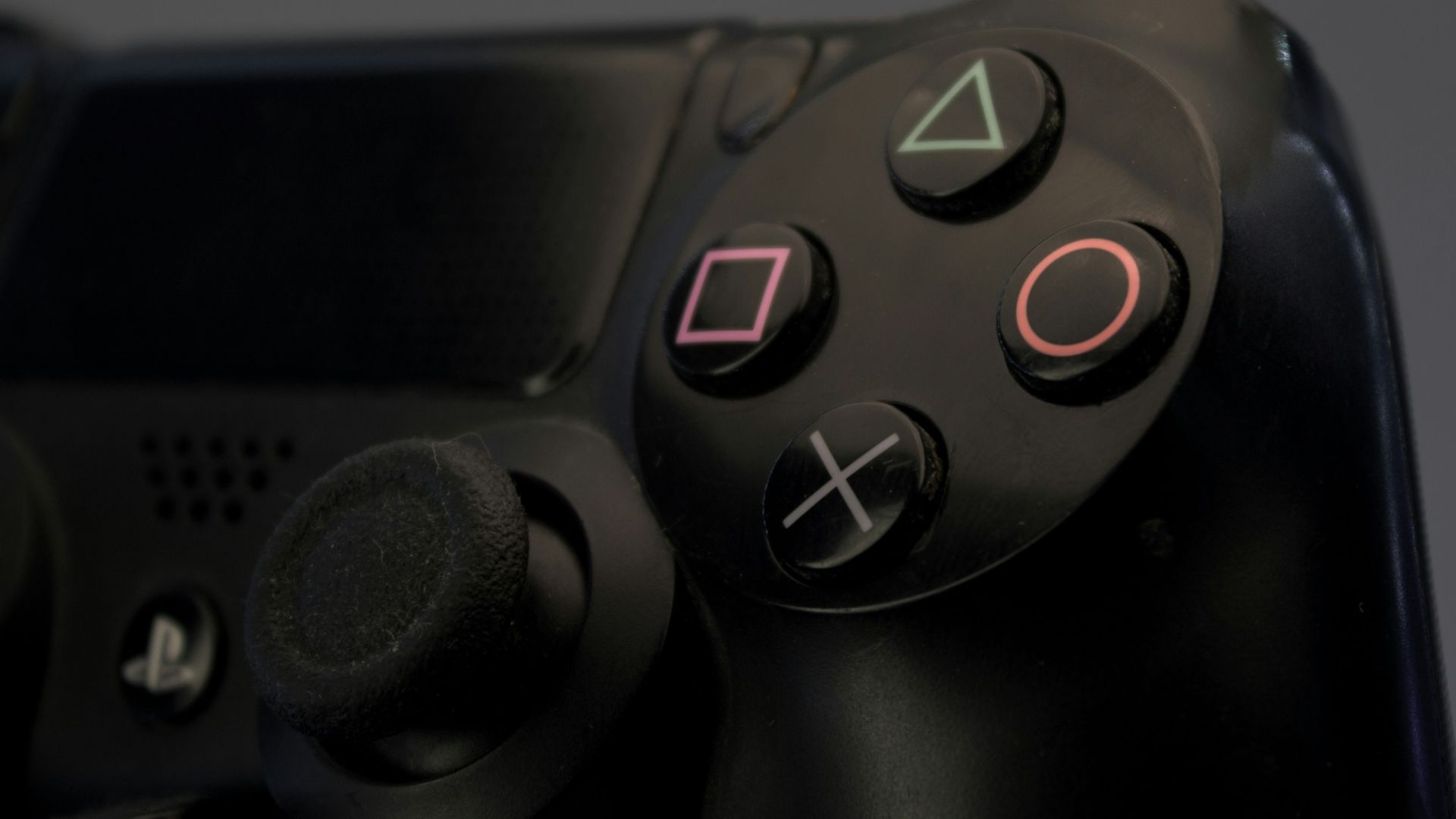 a close up of a car steering wheel