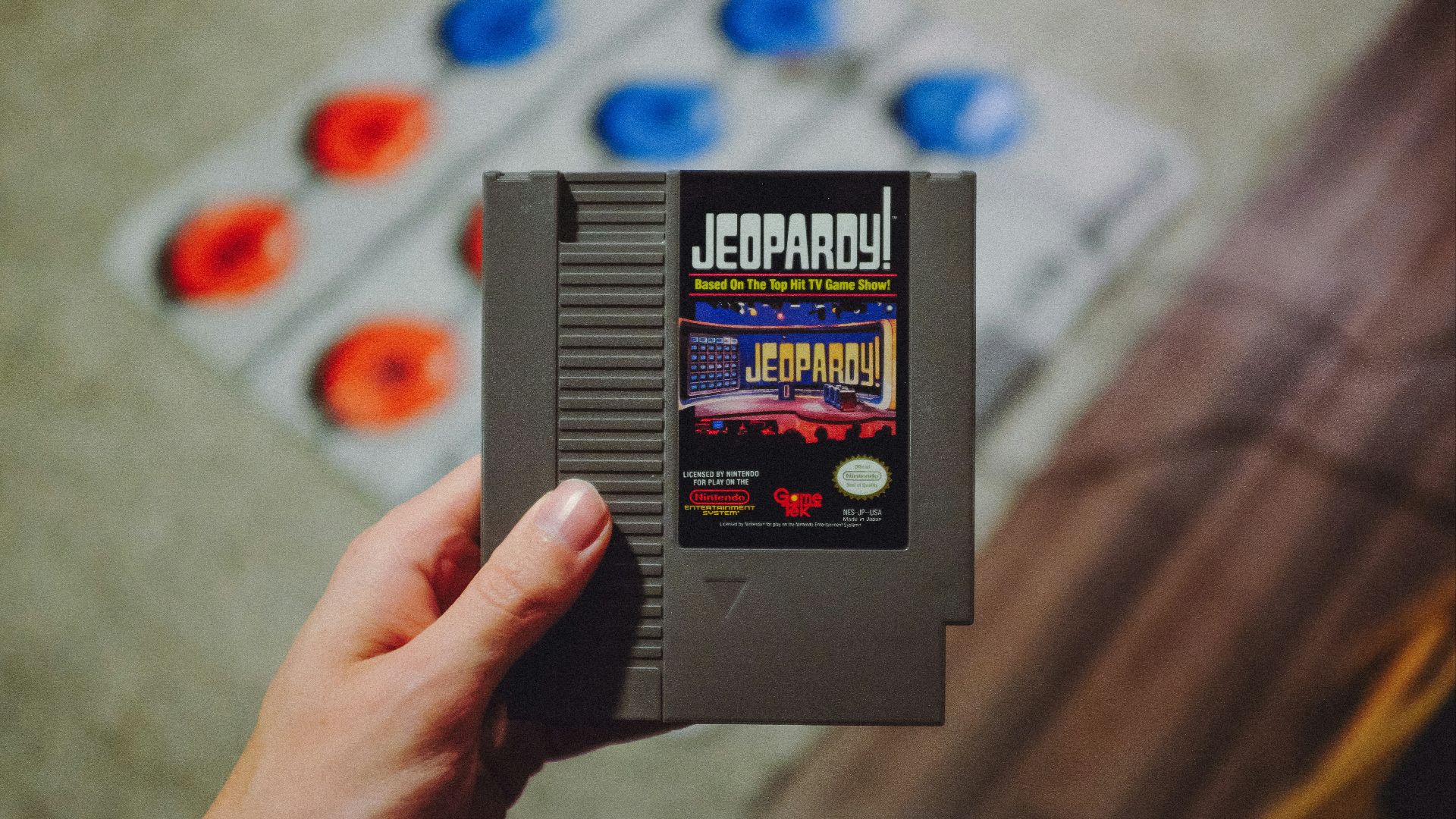 Jeopardy NES game console