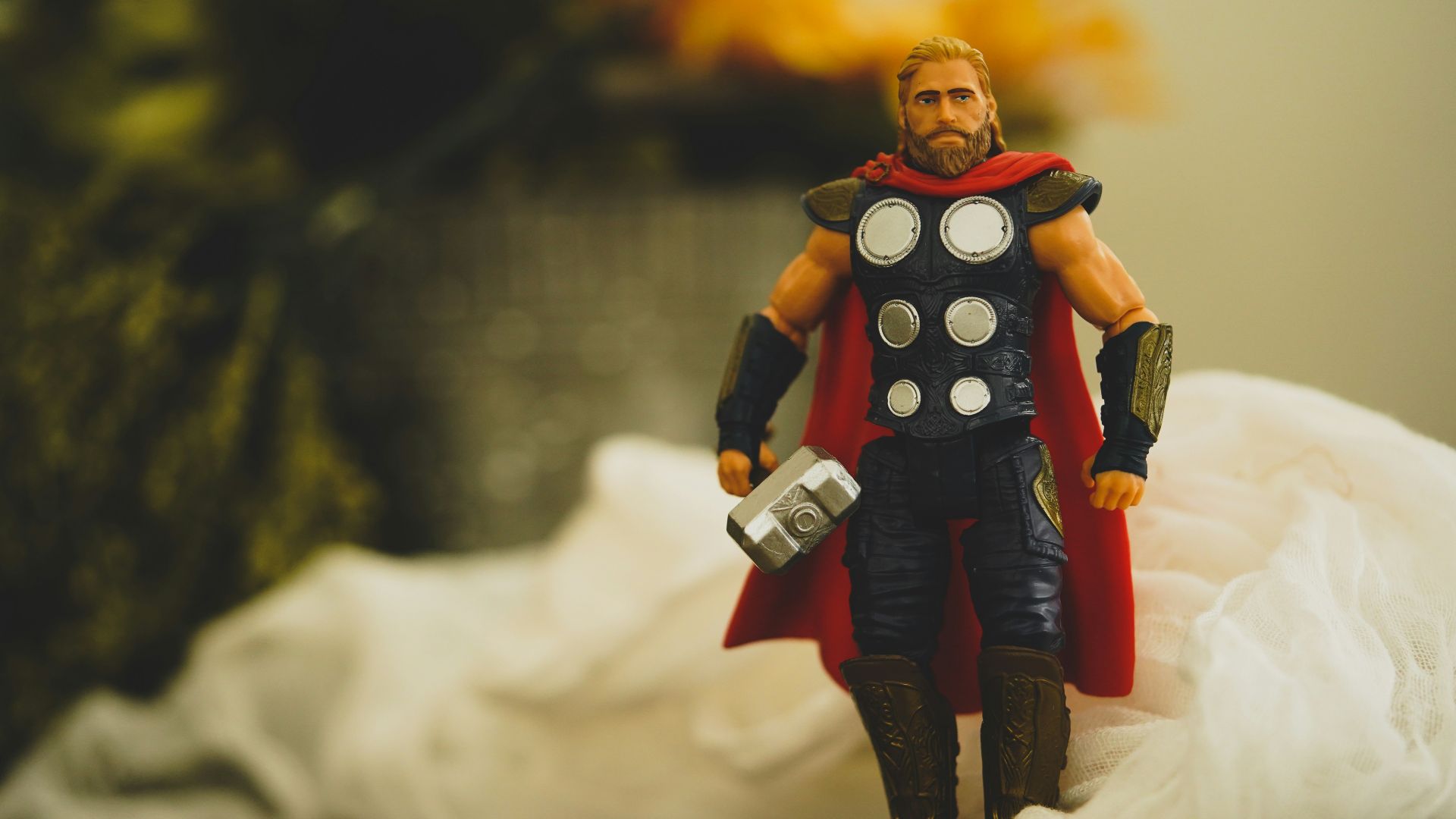 lego minifig on brown wooden table