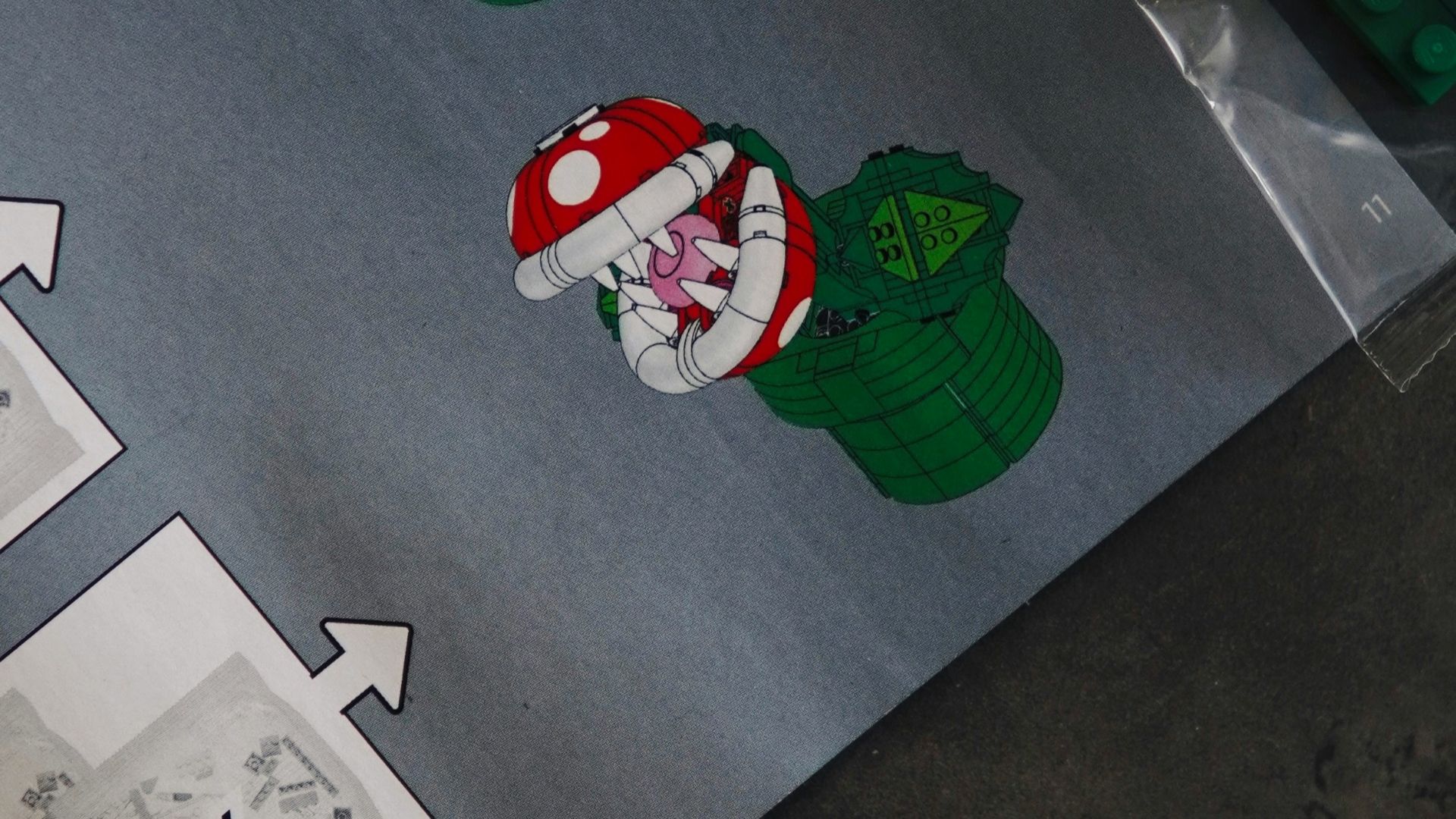 a table topped with lots of lego pieces