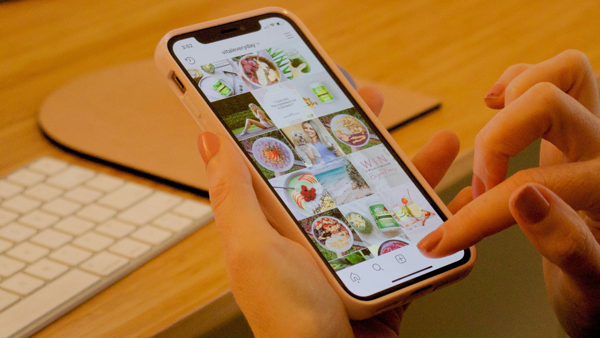 white Android smartphone