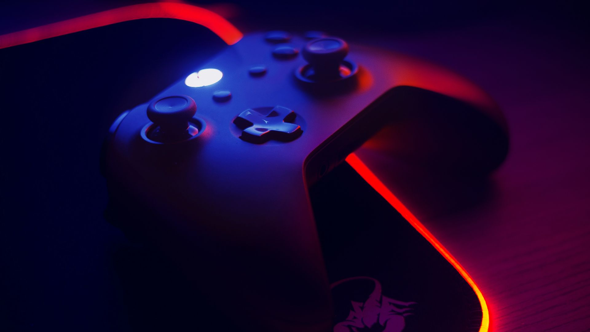 black xbox one game controller