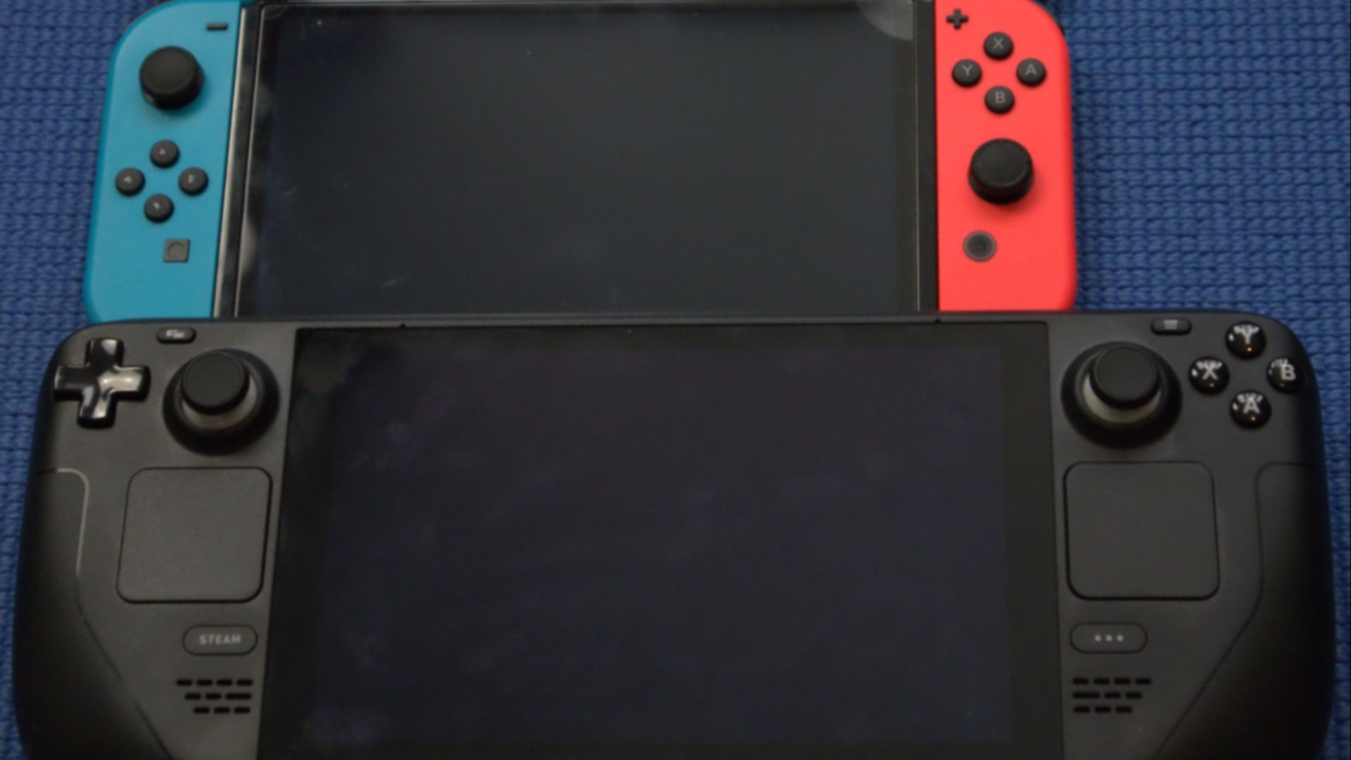 File:Comparison of Nintendo Switch, Nintendo Switch OLED, and Steam Deck.jpg
