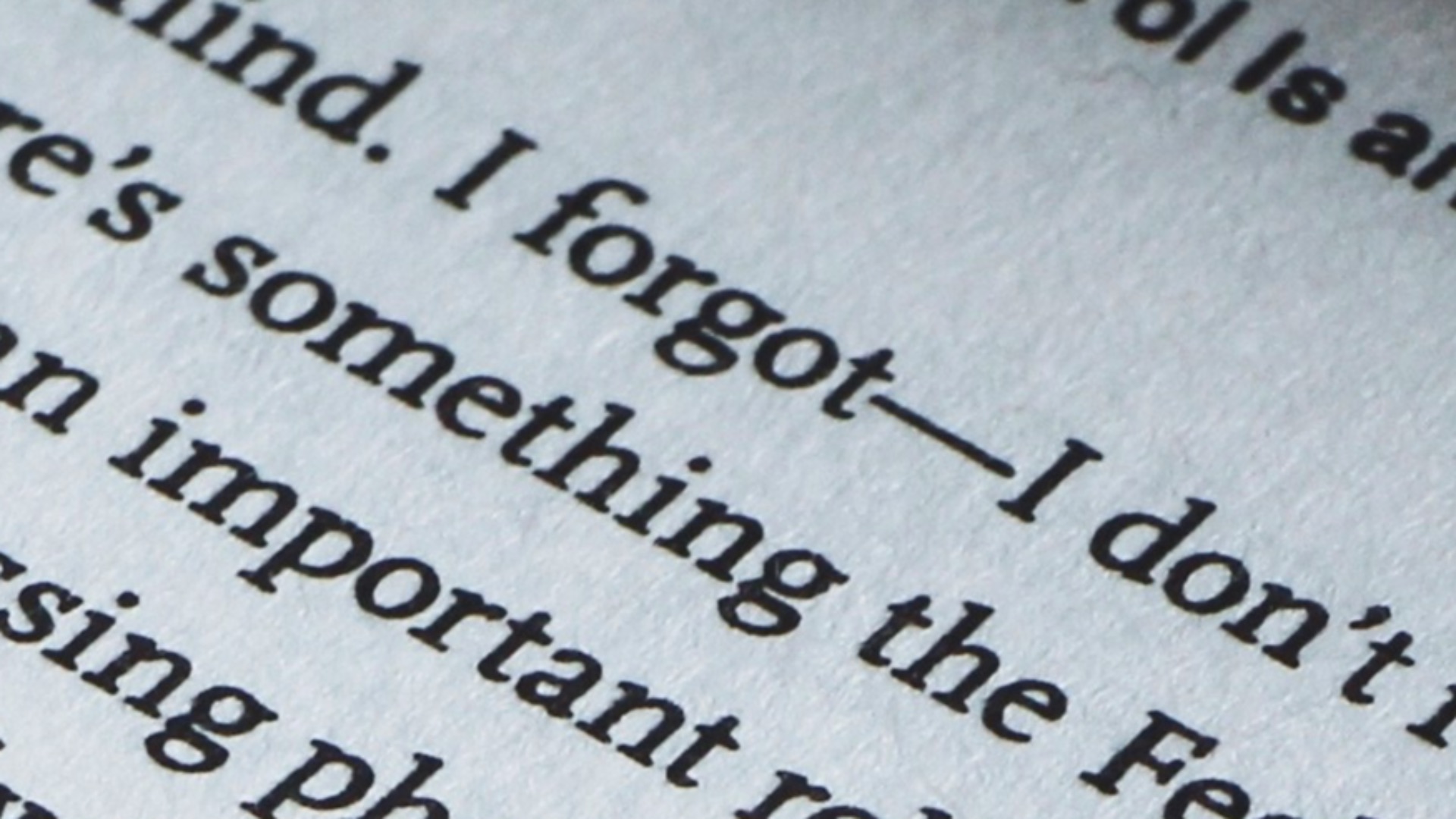 white book page on white table