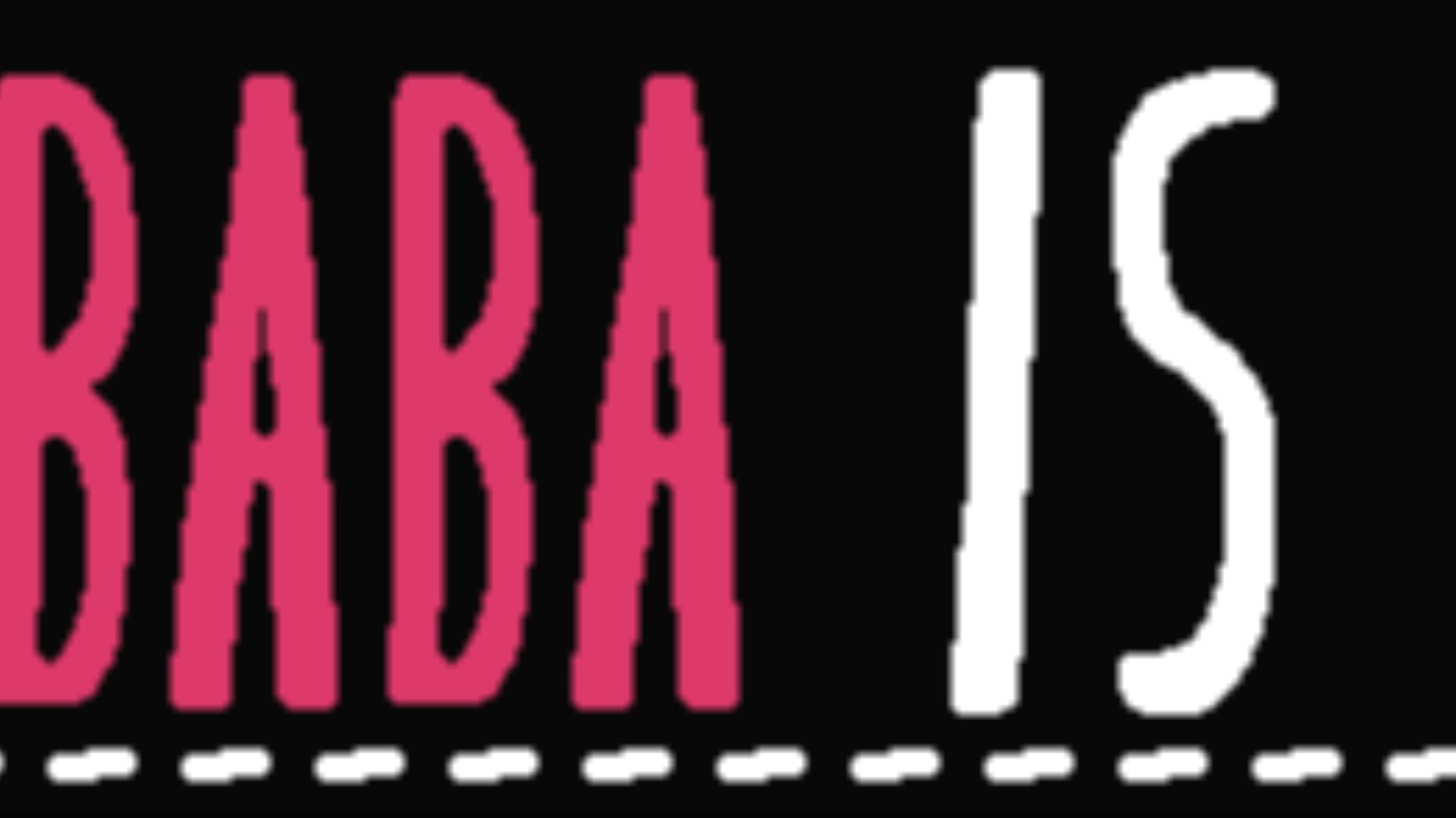 File:Baba Is You logo.png