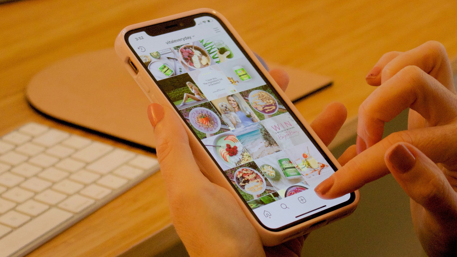 white Android smartphone