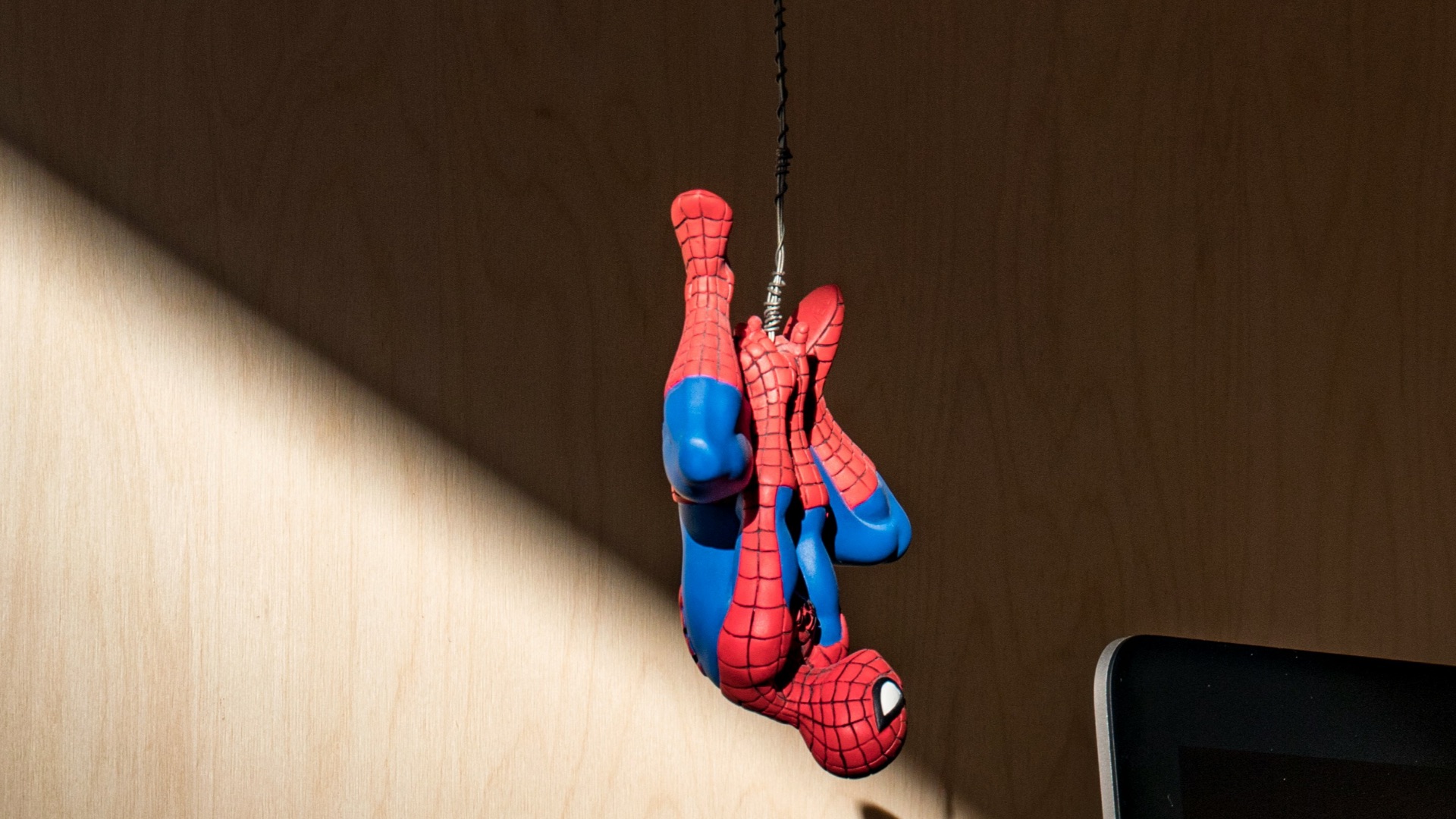 Spider-Man hanging action figure