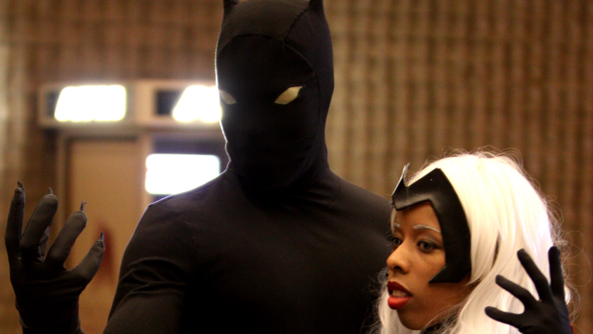 File:Black Panther & Storm cosplayers (8421349861).jpg