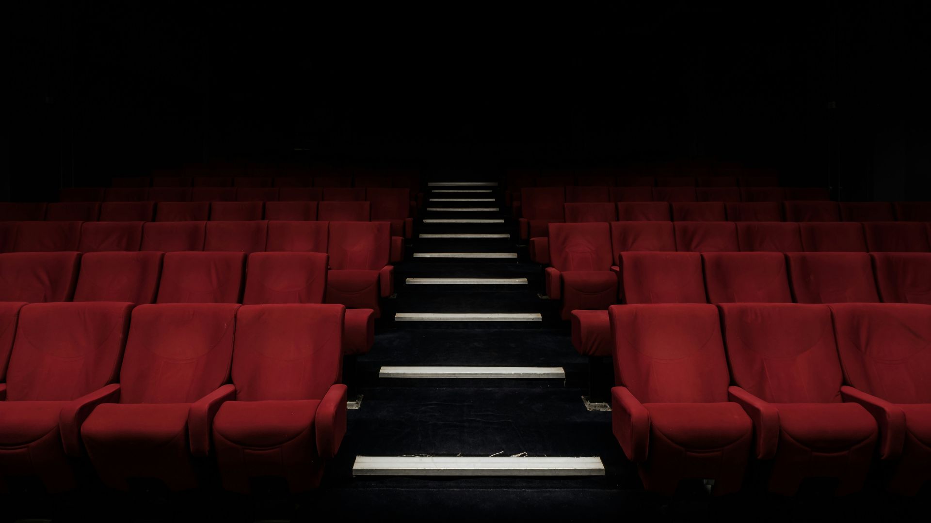 red cinema chair
