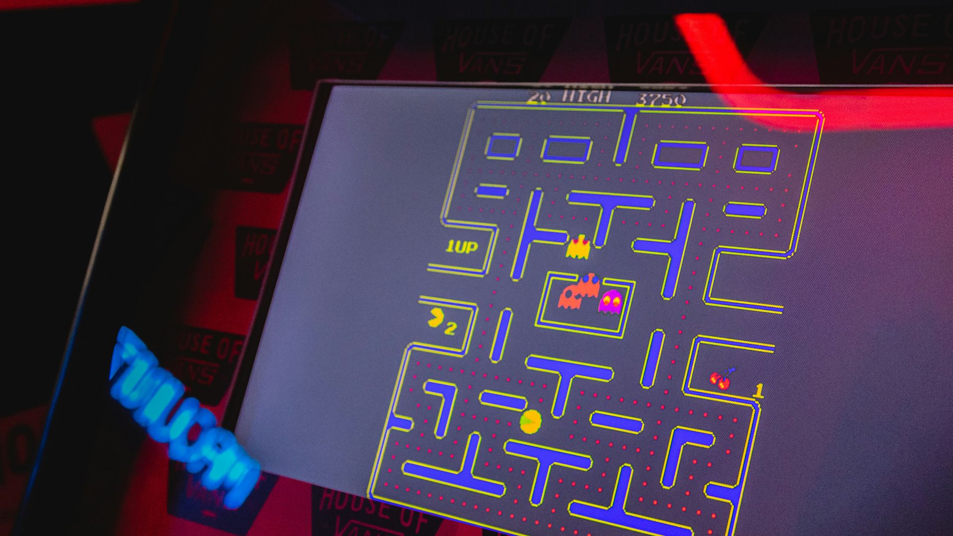 a computer screen with a game on it