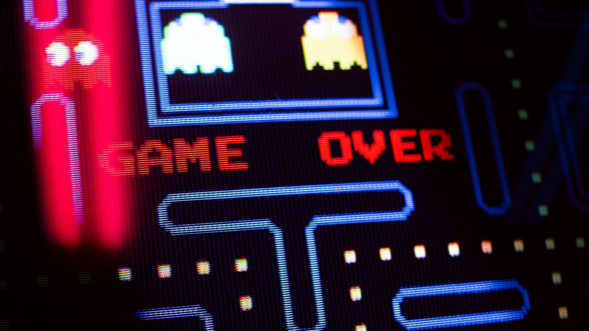Pacman arcade game
