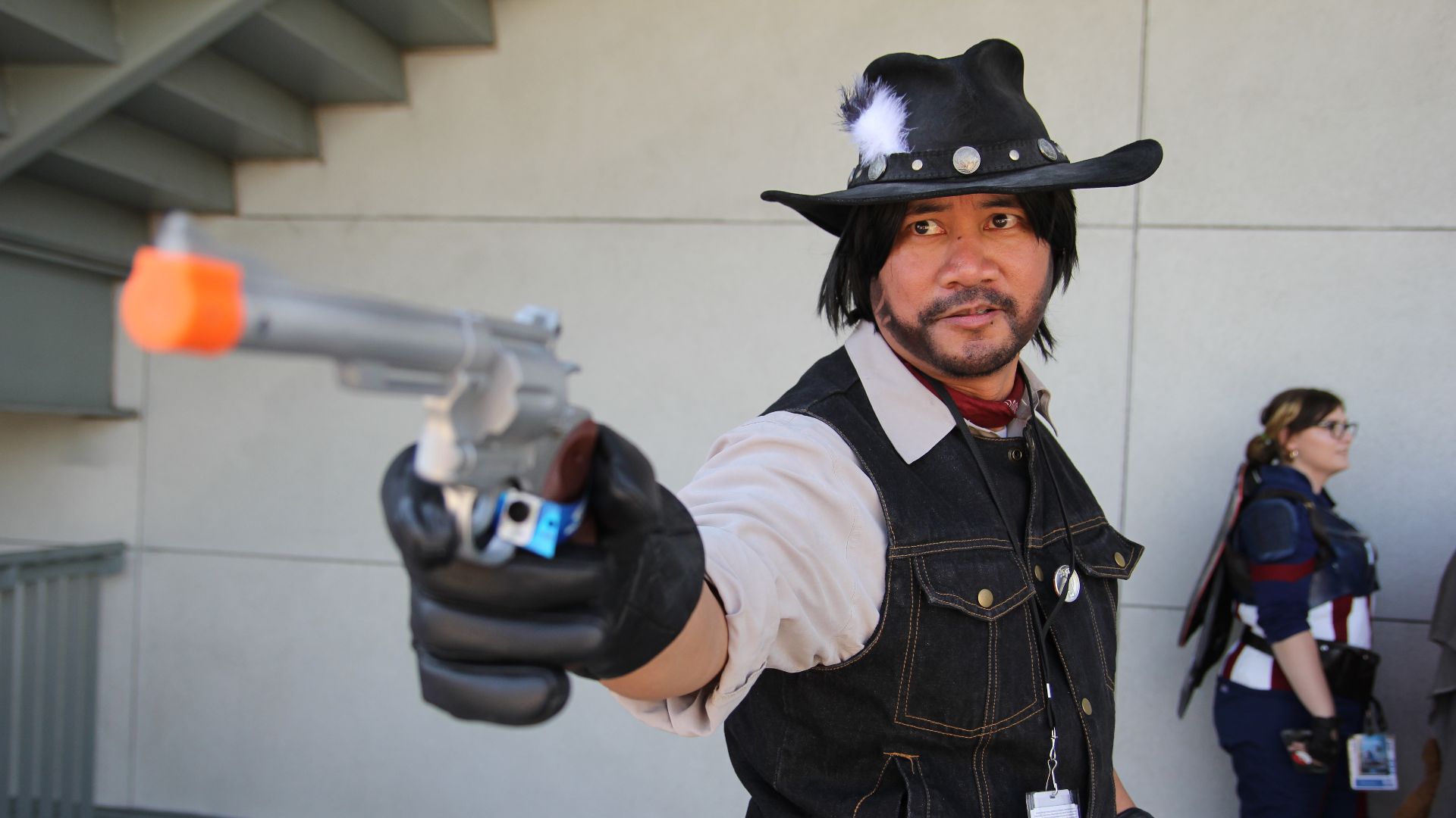 File:John Marston (Red Dead Redemption) Cosplay, Wondercon 2019 (47503801191).jpg