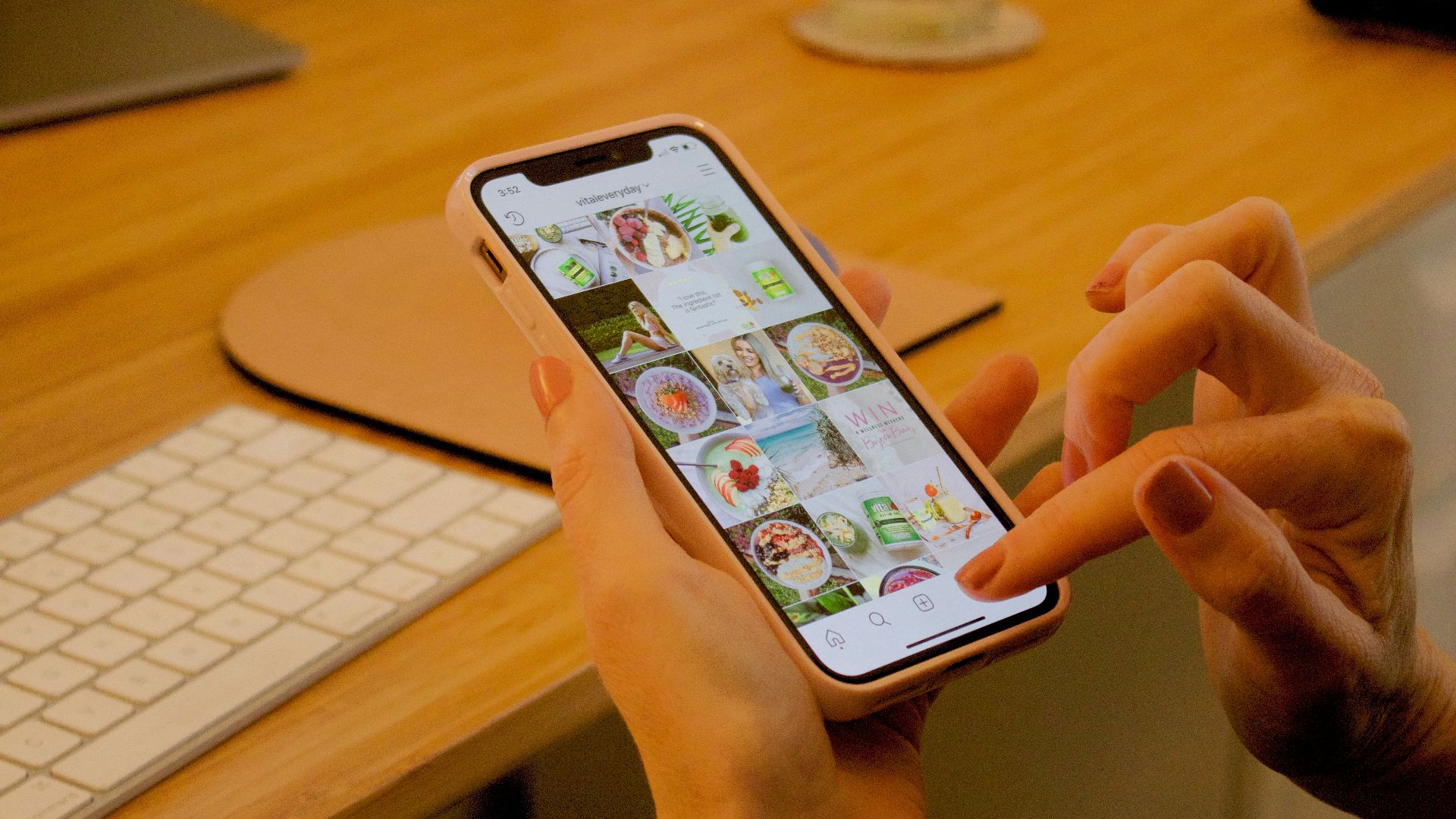 white Android smartphone