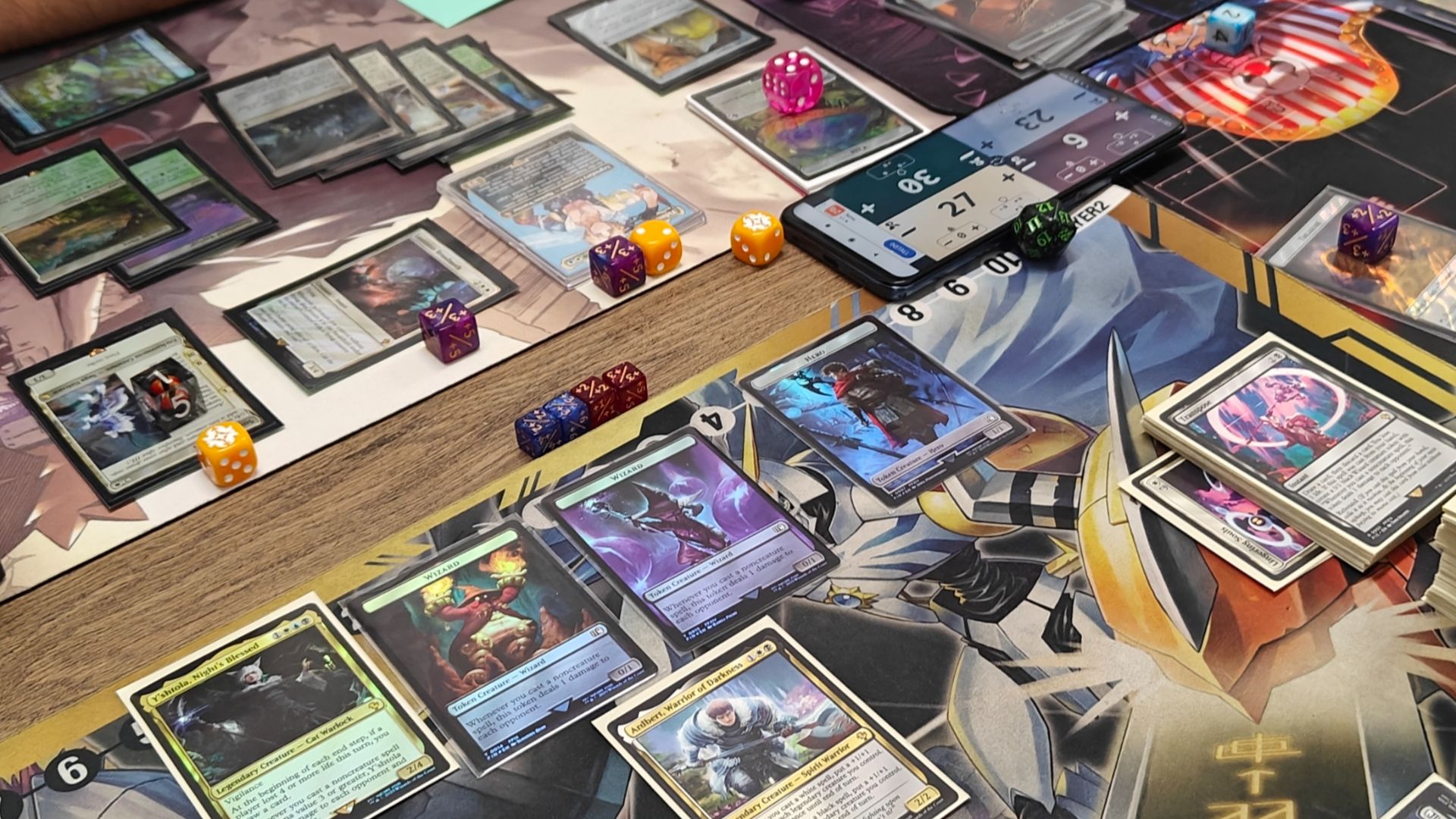 File:Magic the Gathering Commander battlefield example.jpg