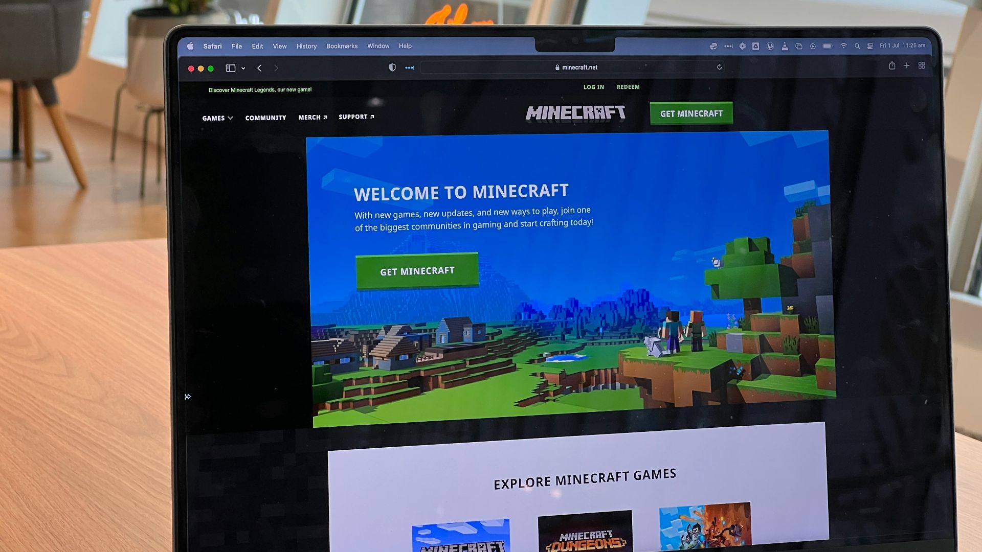 graphical user interface, website
