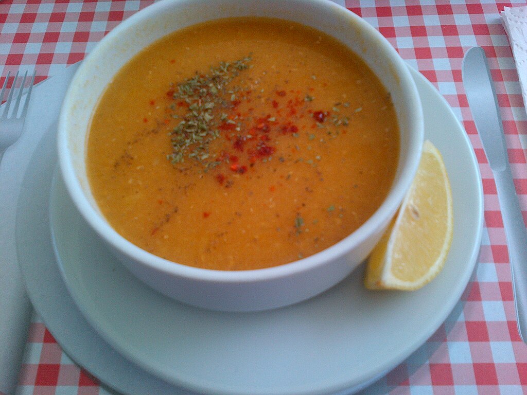 Red Lentil Soup From Turkey