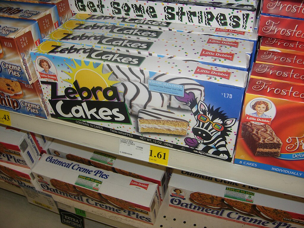 Little Debbie Zebra Cakes Alaska 2010