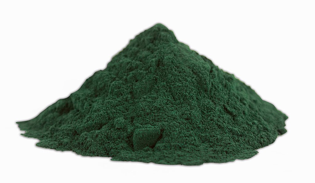 Spirulina Powdder Close