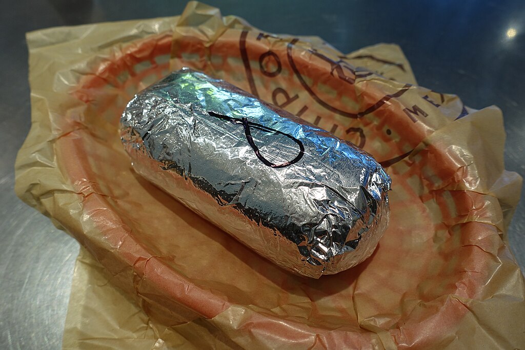 Burrito, Chipotle Mexican Grill, Rue De Montfaucon, Paris 003