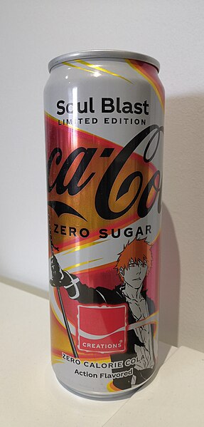 Cannette Coca-Cola Soul Blast