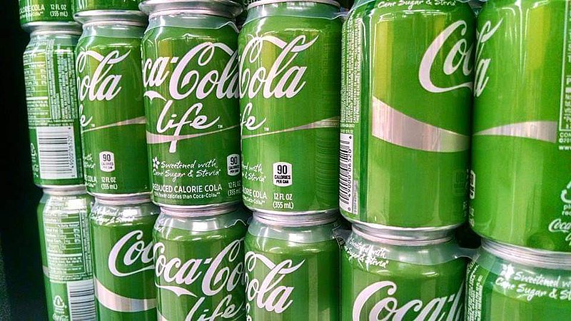 Coca Cola Life Cans