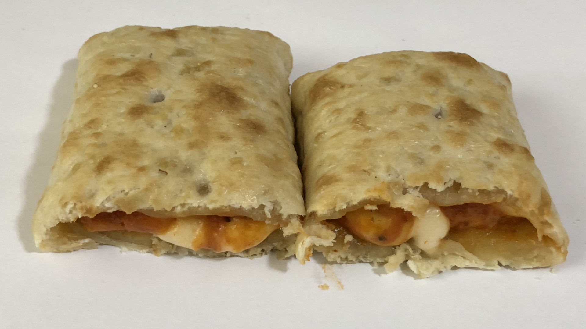 File:2020-03-25 00 09 15 A Five Cheese Pizza Hot Pocket cut into two pieces in the Franklin Farm section of Oak Hill, Fairfax County, Virginia.jpg