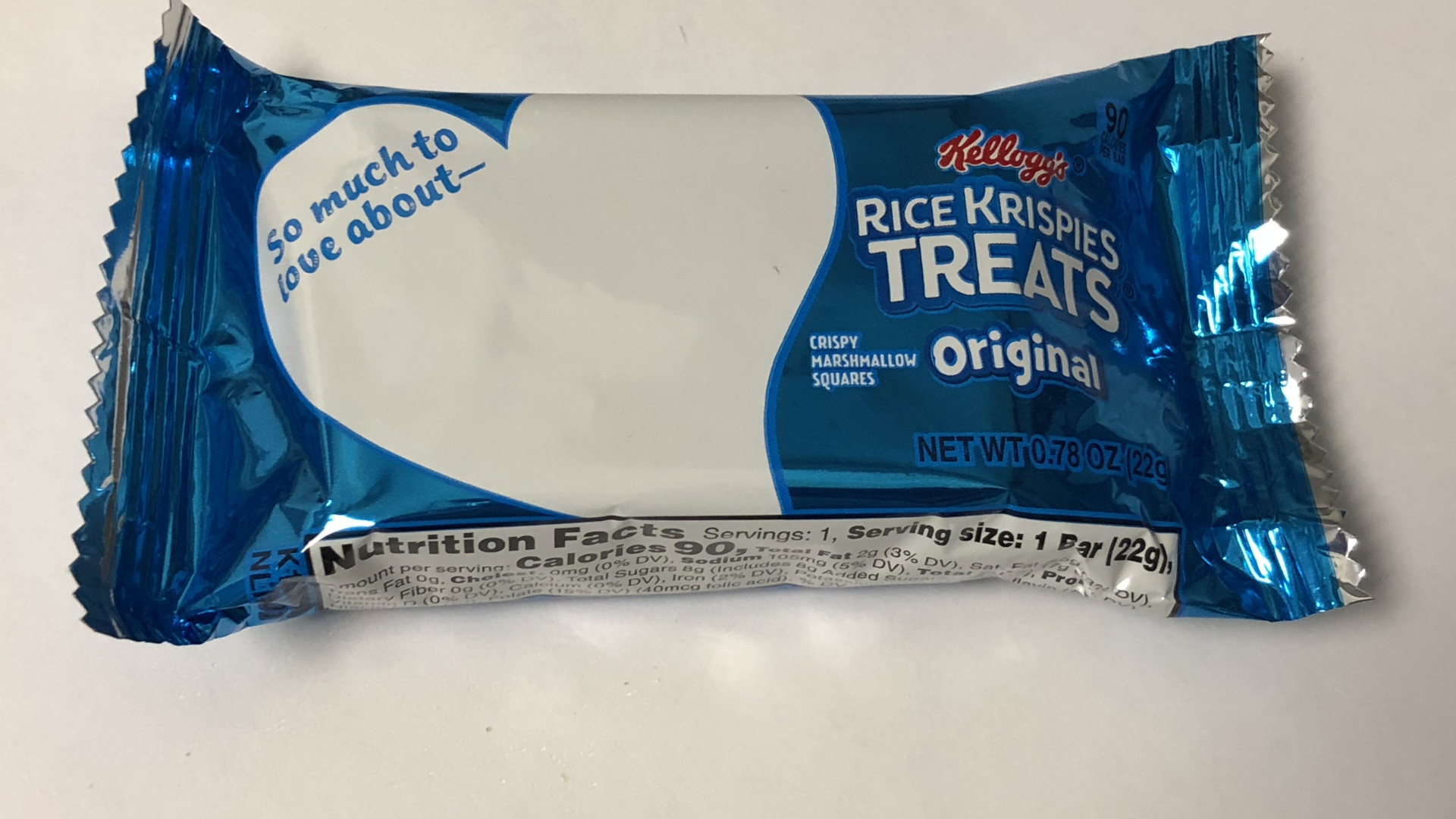 File:2020-07-22 13 20 25 A wrapped Kellogg's Original Rice Krispies Treats in the Dulles section of Sterling, Loudoun County, Virginia.jpg