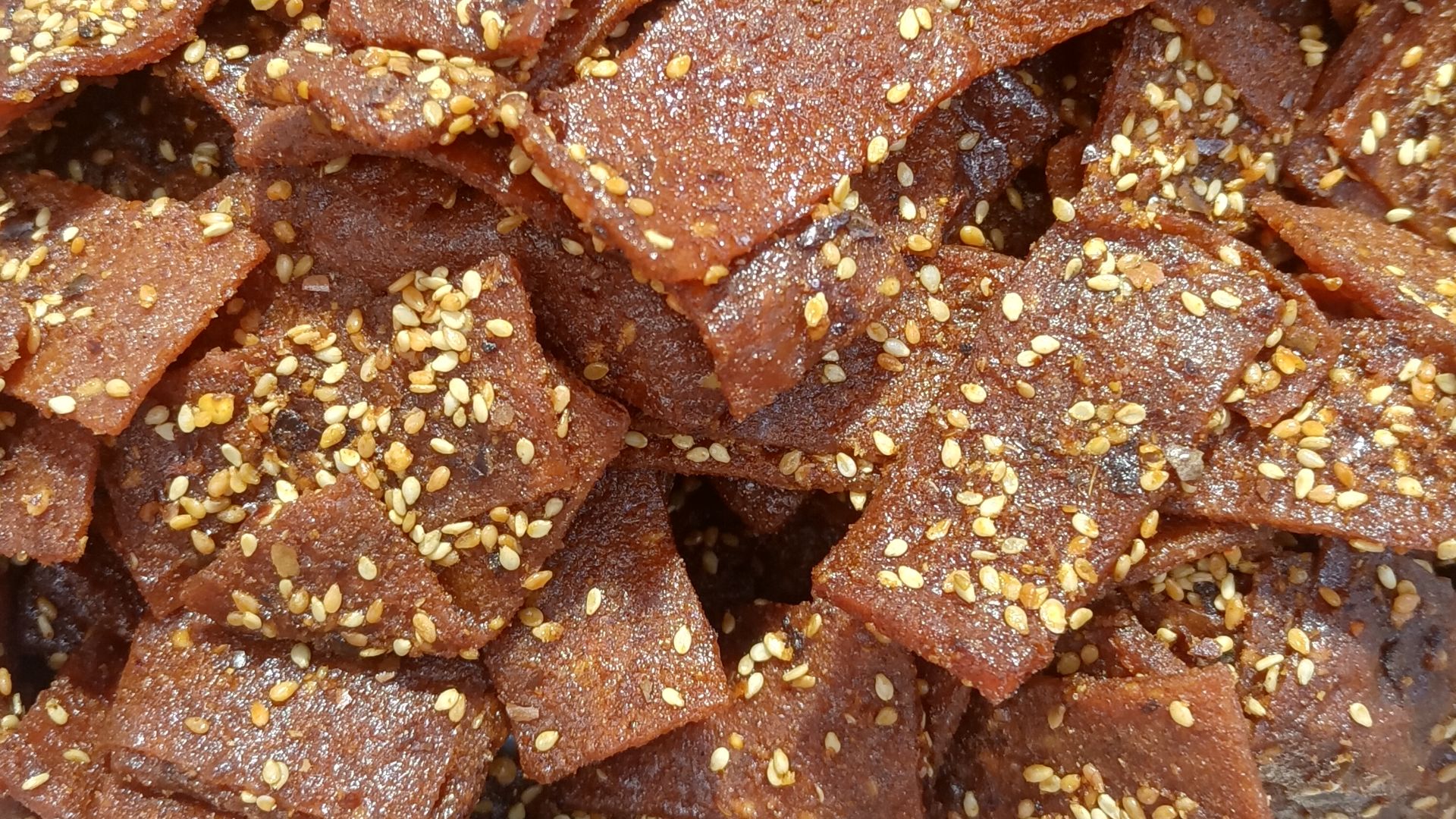 File:Spicy sesame pork jerky.jpg