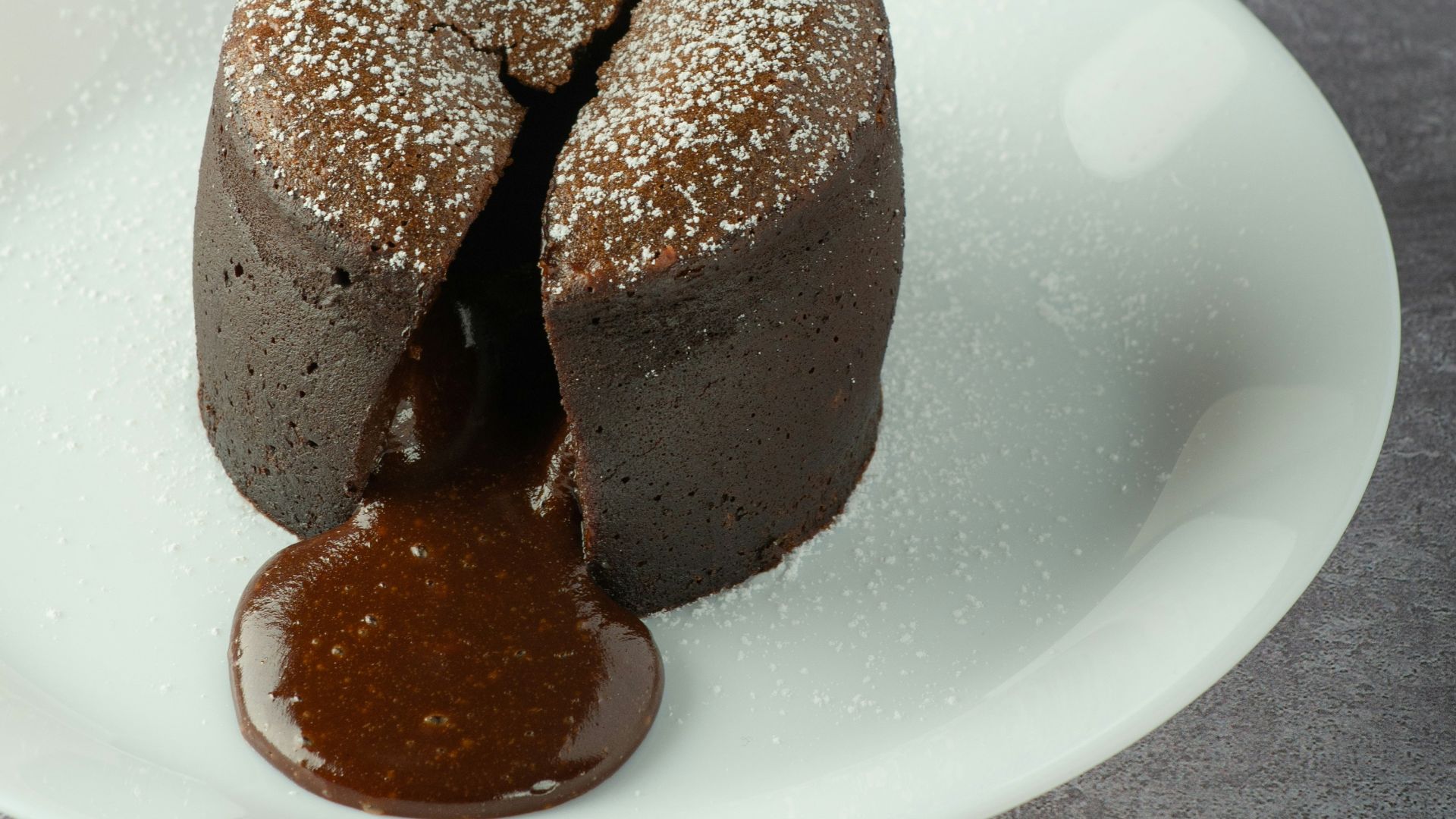 chocolate cake on white ceramic plate