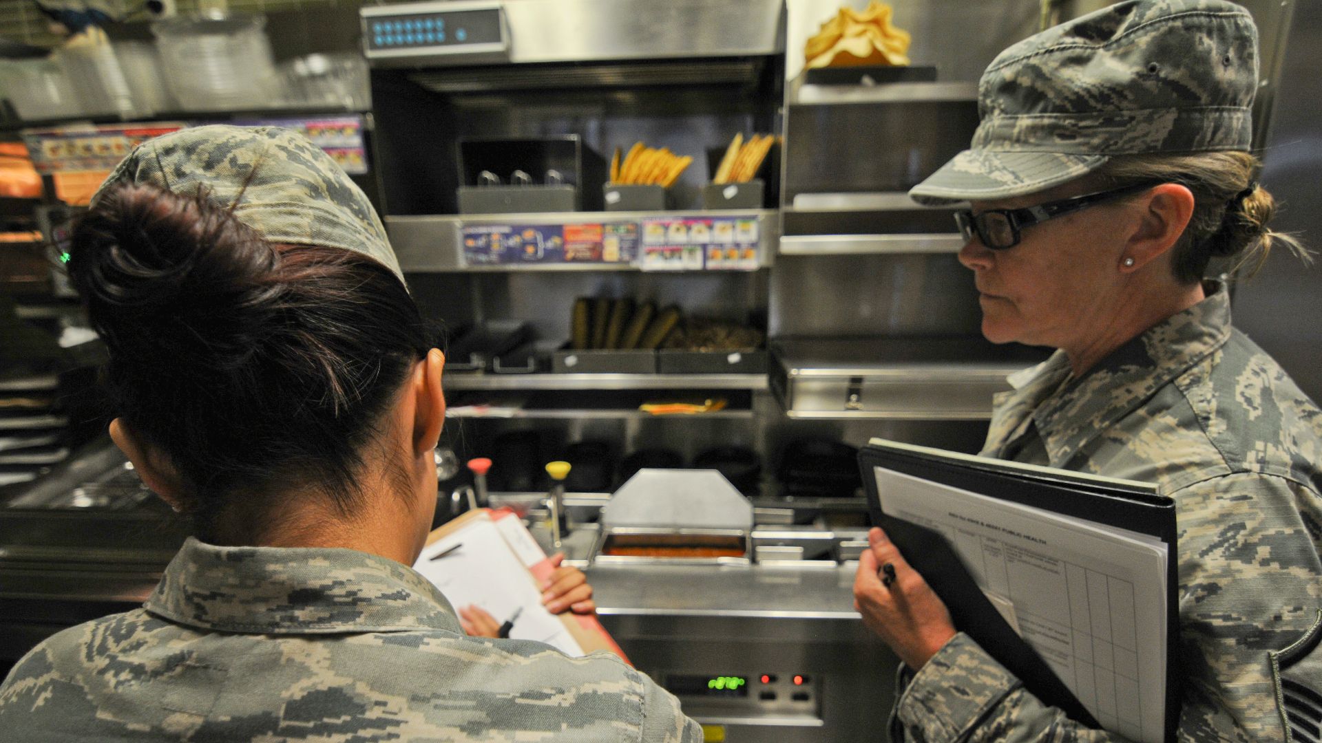 File:Public health technician from 177th MDG conducts food-safety inspections on Spangdahlem Air Base 150804-Z-IM486-031.jpg