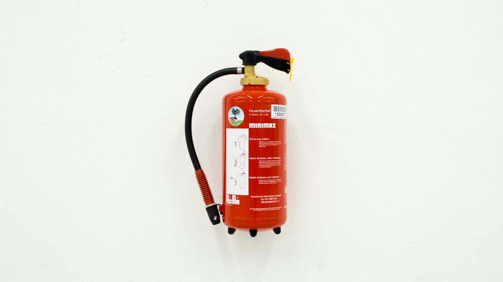red fire extinguisher