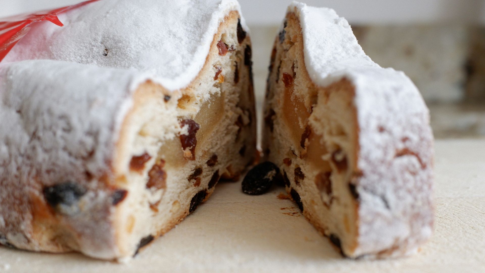 a slice of cake with a slice taken out