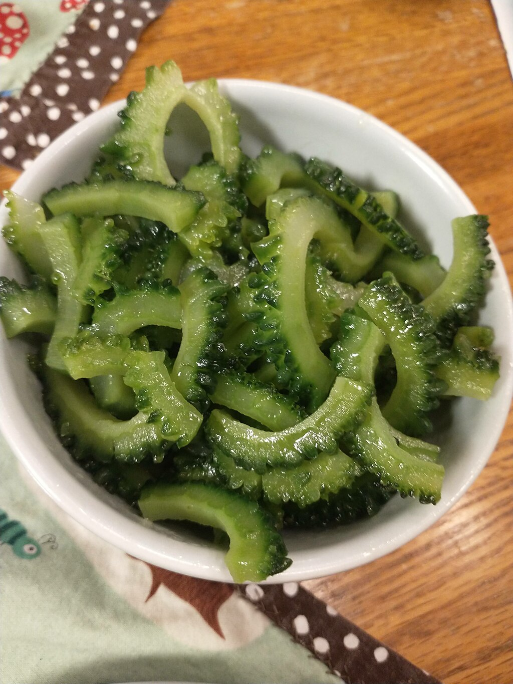 Cooked Bitter Melon