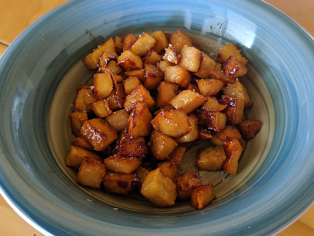 Sweet Potato Sauteed With Honey