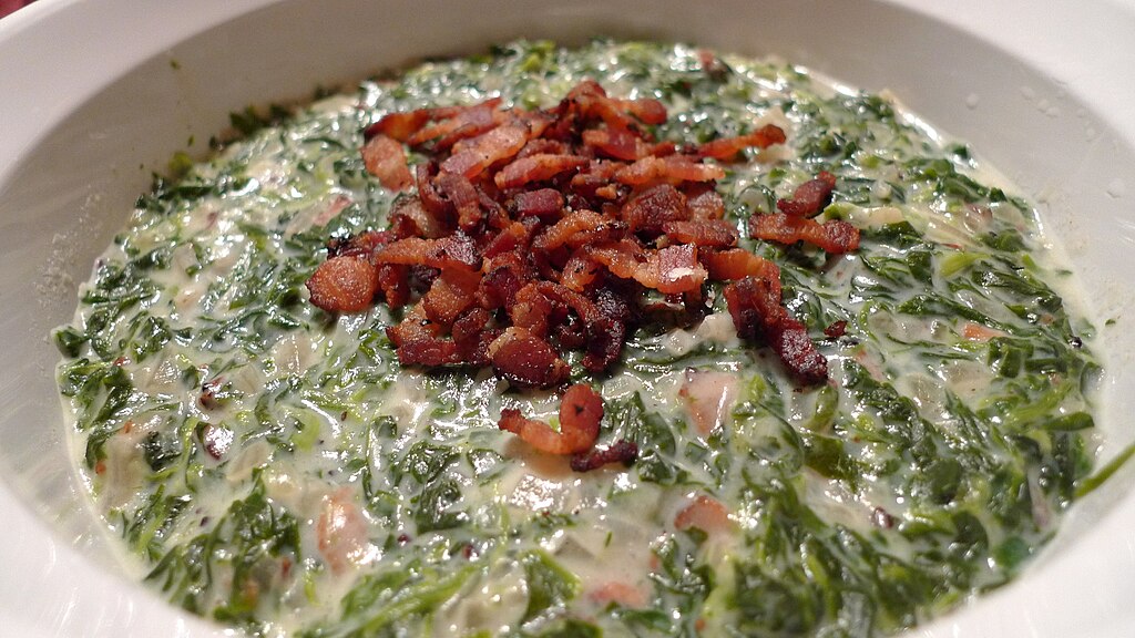 Creamed Spinach With Nueske's Bacon (1)
