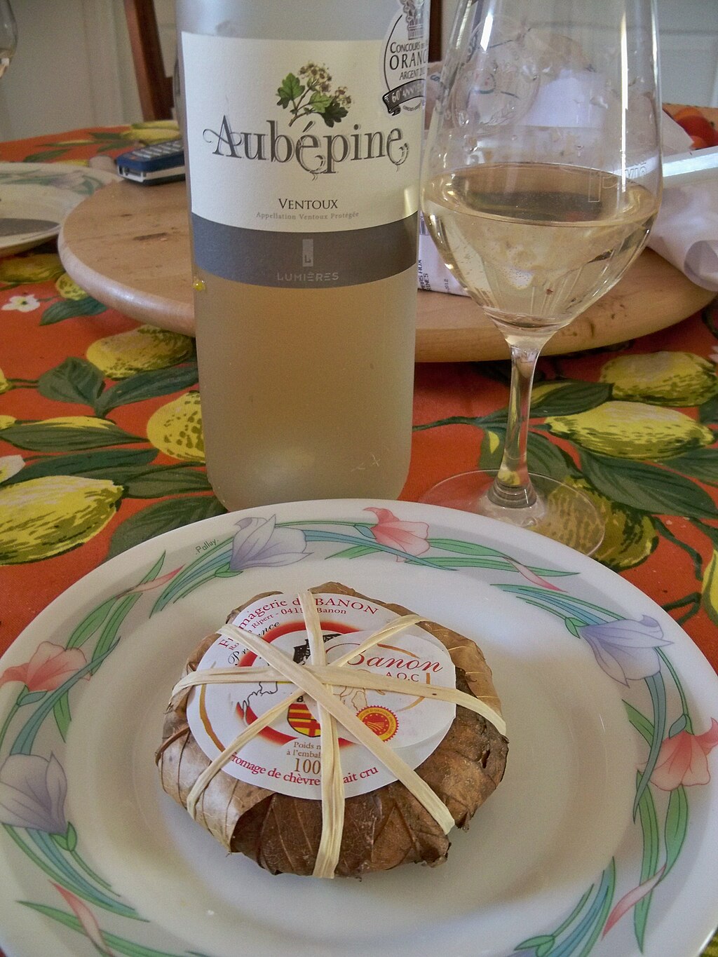 Fromage De Banon Et Aoc Ventoux