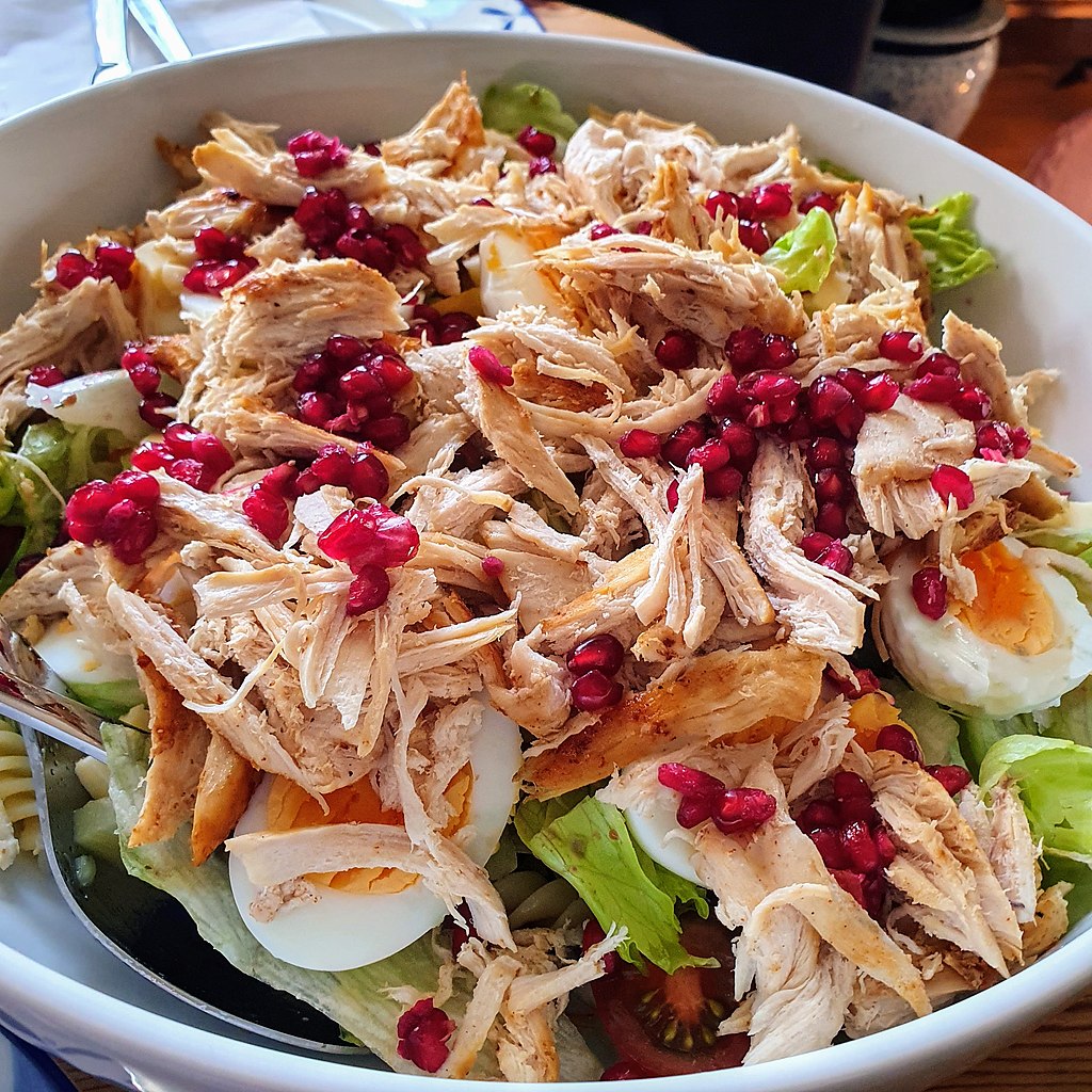 Chicken Salad With Eggs