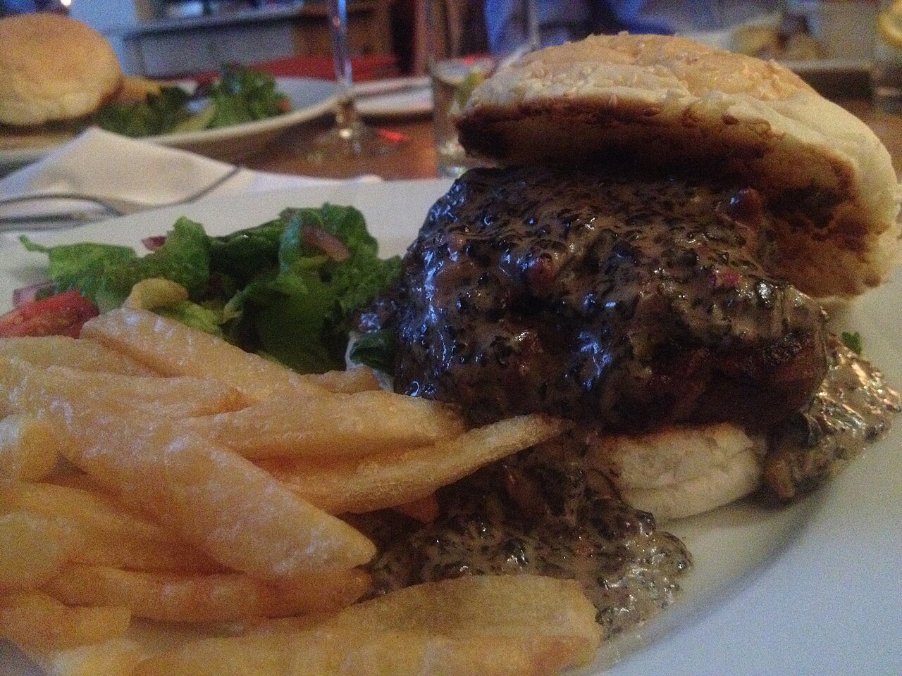 Ostrich Burger