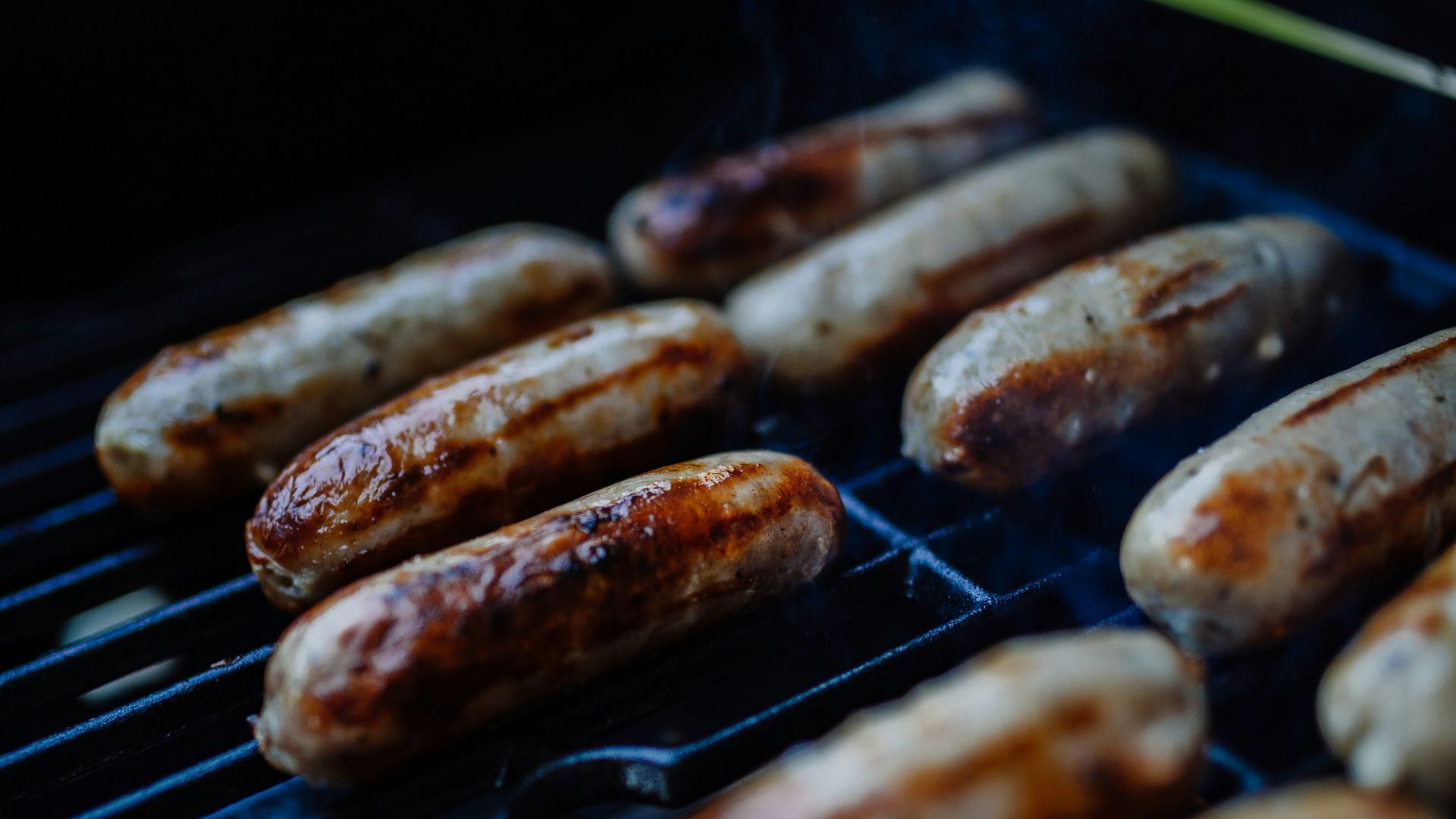 grilled sausages
