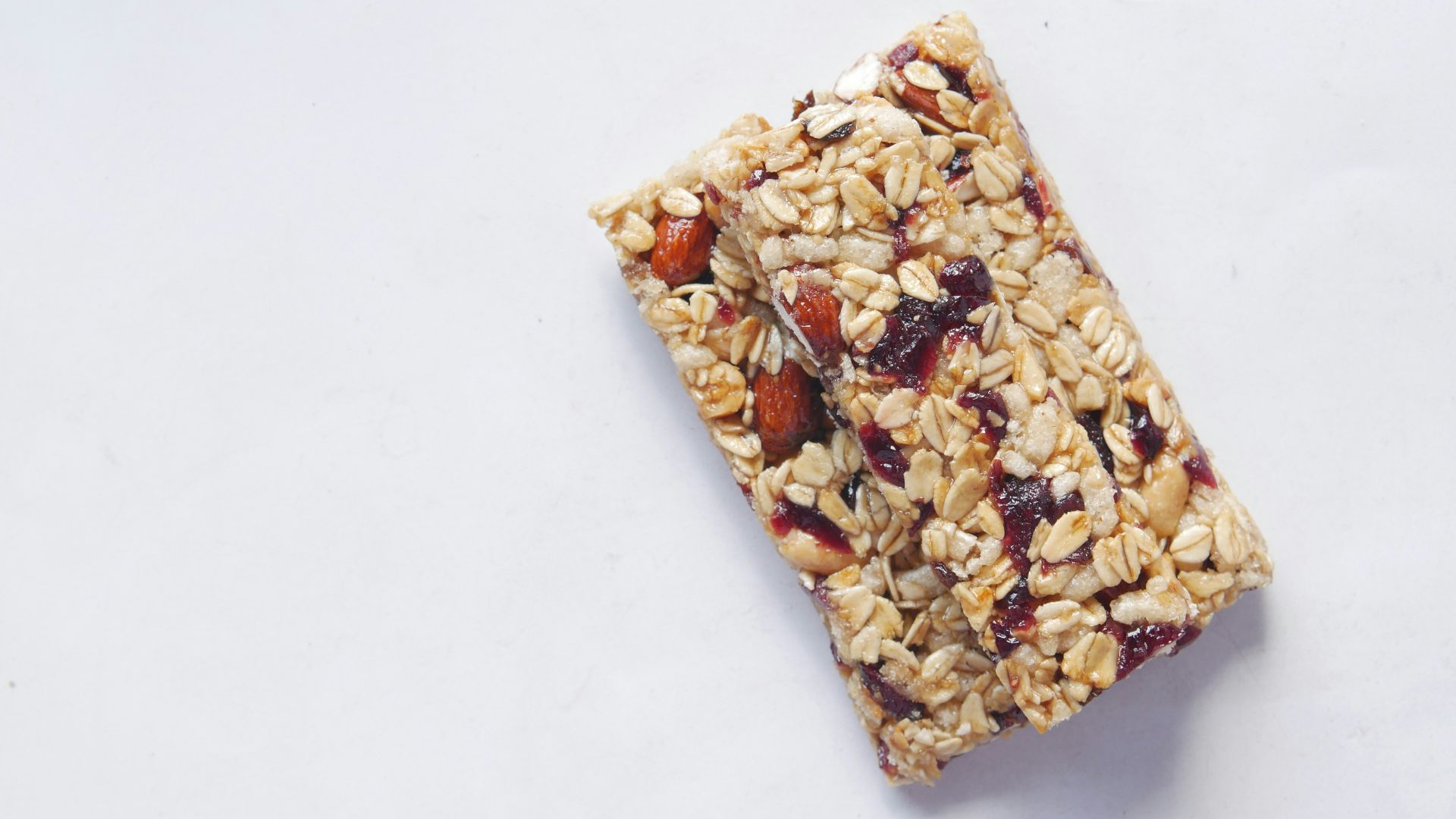 a bar of granola sitting on top of a table