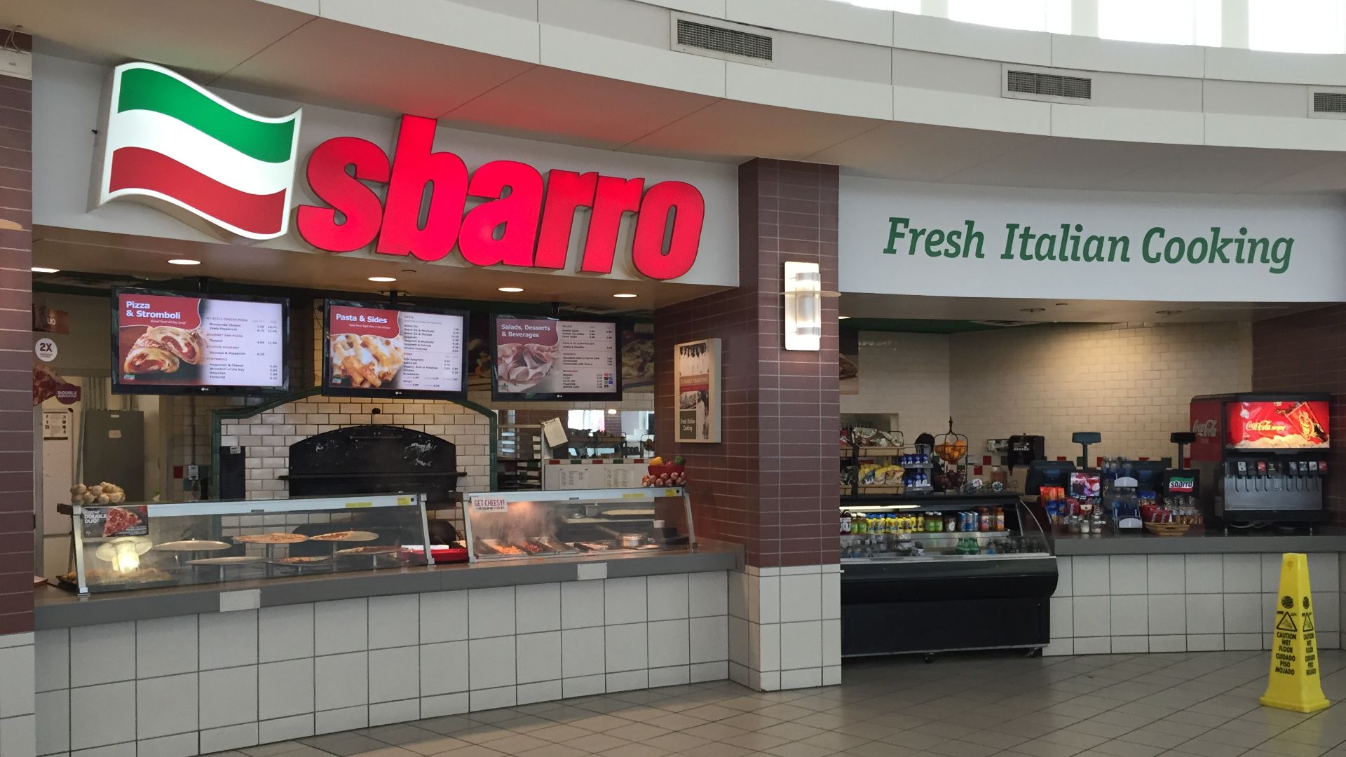File:2015-05-11 16 22 23 Sbarro restaurant at the Commodore Perry Service Plaza along the Ohio Turnpike (Interstates 80 and 90) in Riley Township, Sandusky County, Ohio.jpg