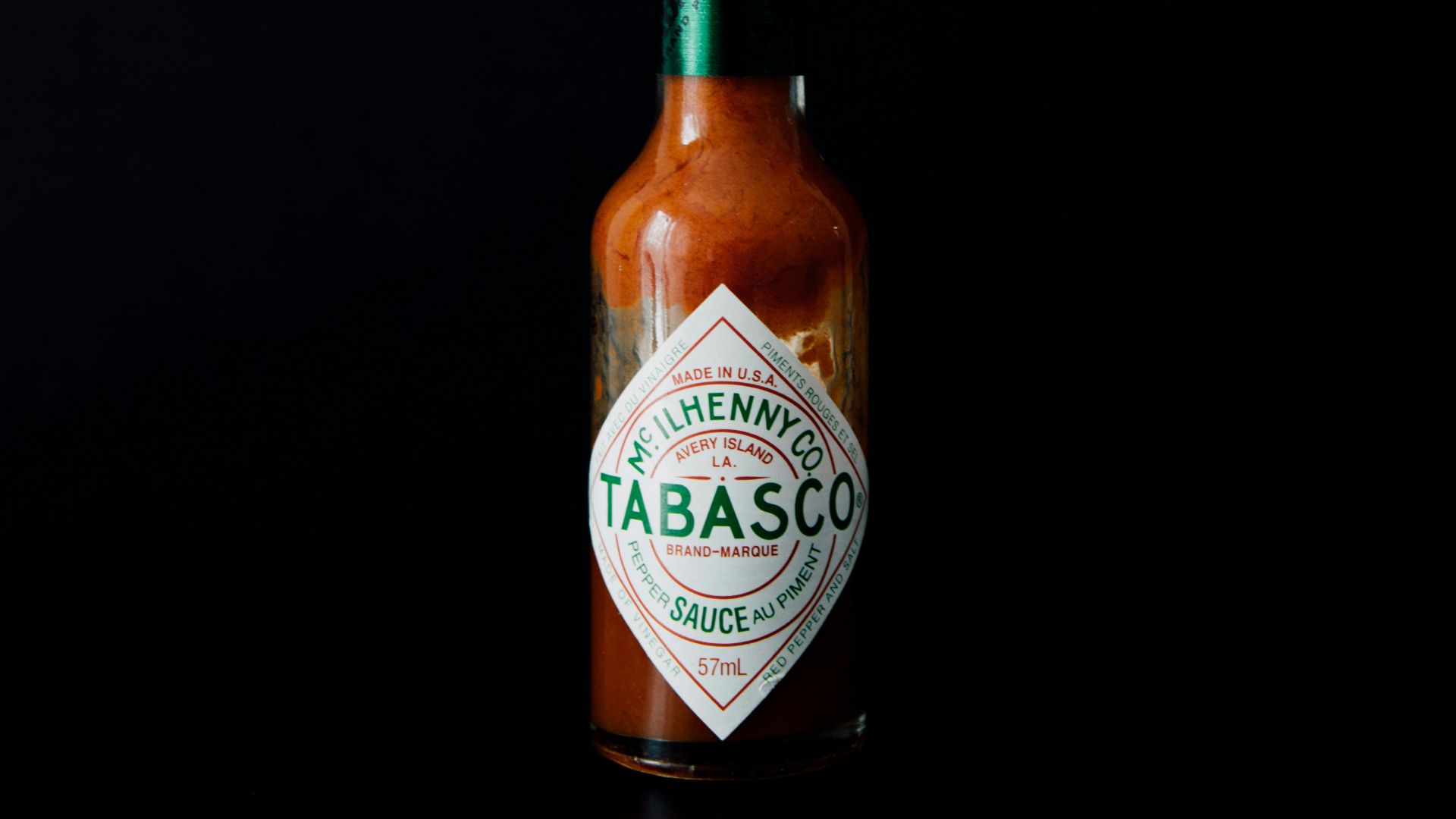 Meilhenny Co. Tobasco sauce bottle