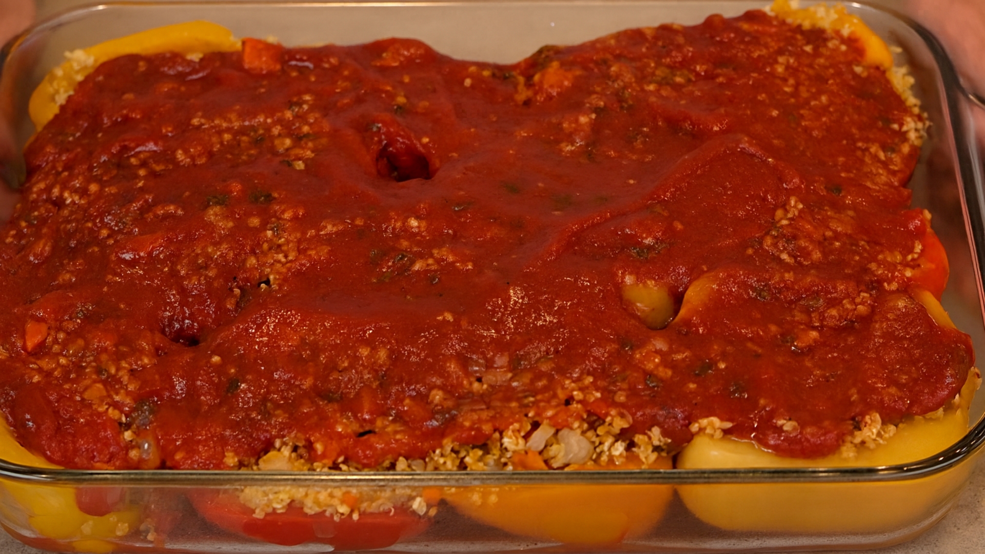 Quinoa-Stuffed Bell Peppers With Corn (2)