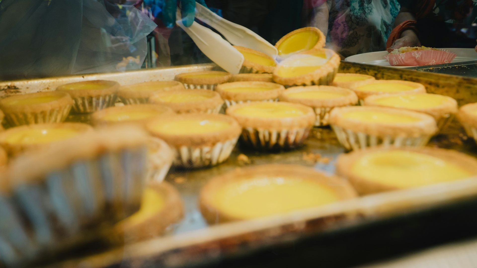 a bunch of cupcakes that are on a table