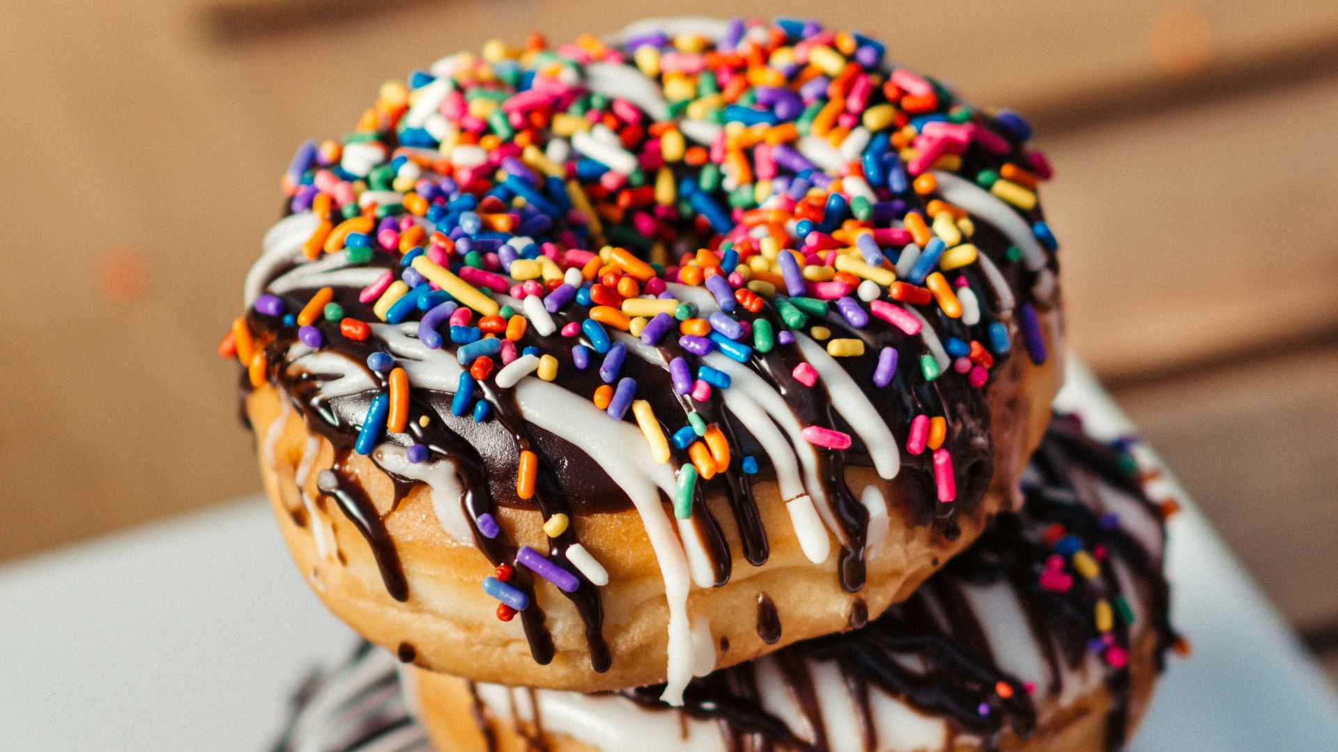 doughnut with toppings