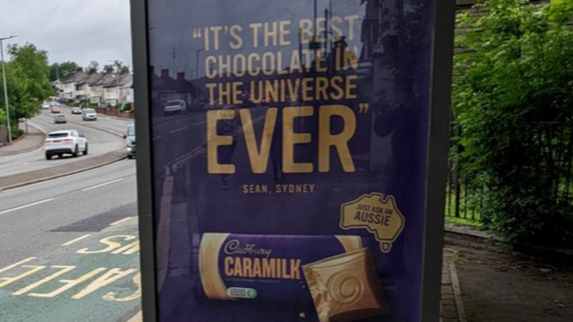 File:Cadbury Caramilk advert, Malpas, Newport - geograph.org.uk - 7198126.jpg