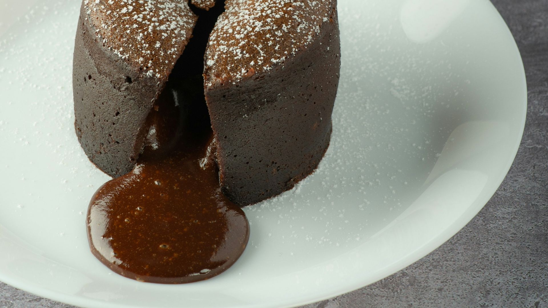 chocolate cake on white ceramic plate