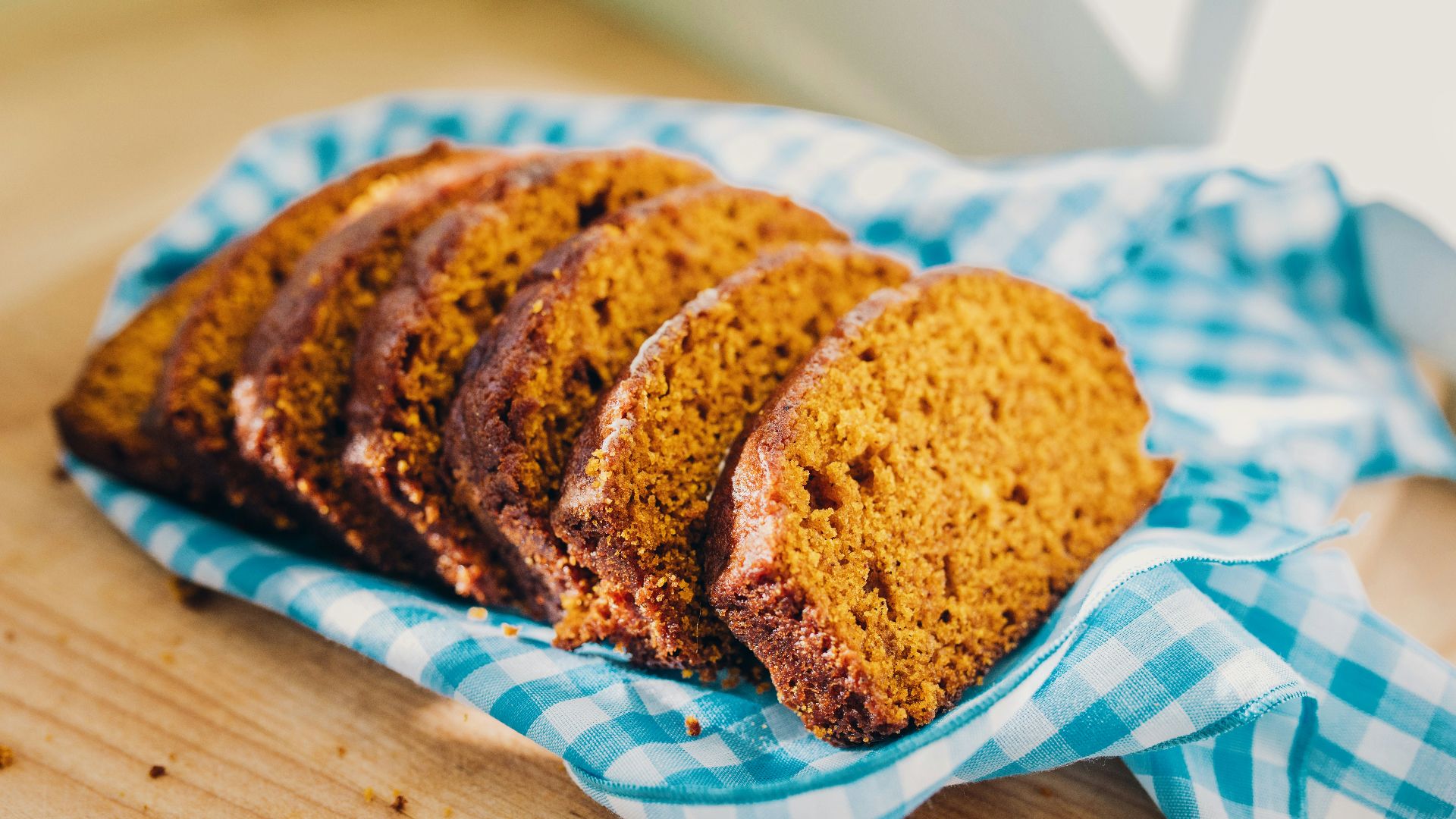 a close up of slices of cake on a plate