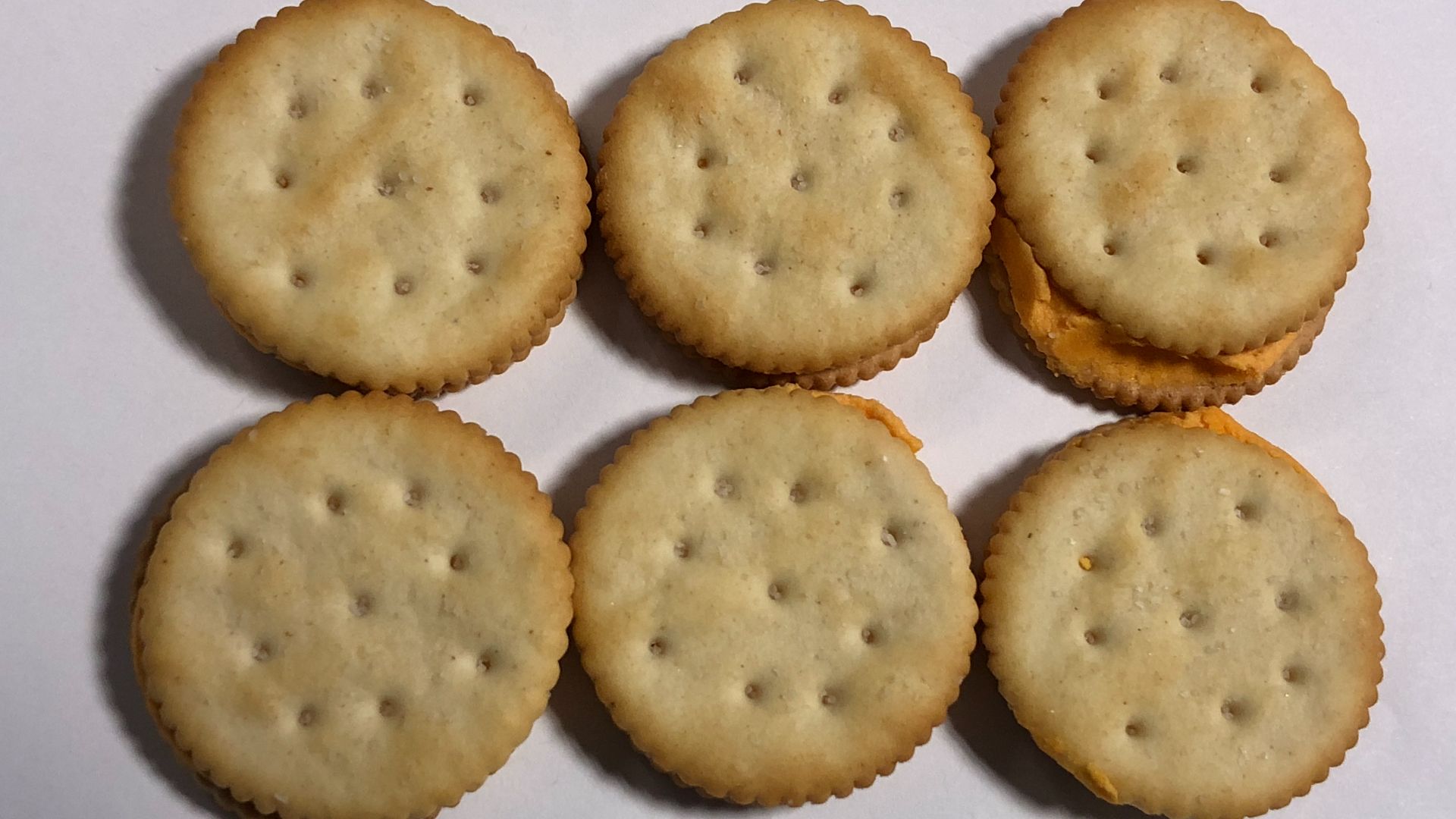 File:2021-02-09 14 24 08 Six Ritz Cracker Sandwiches with Cheese Flavored Filling in the Dulles section of Sterling, Loudoun County, Virginia.jpg